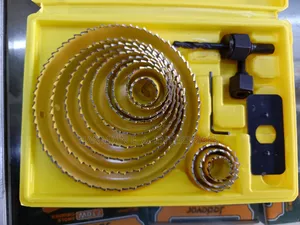 High Quality 16-Pieces Hole Saw Kit Designed for Professional Hole
