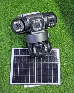 Tripple Monitor $ Tripple View PTZ Wifi Enabled Solar CCTV Security