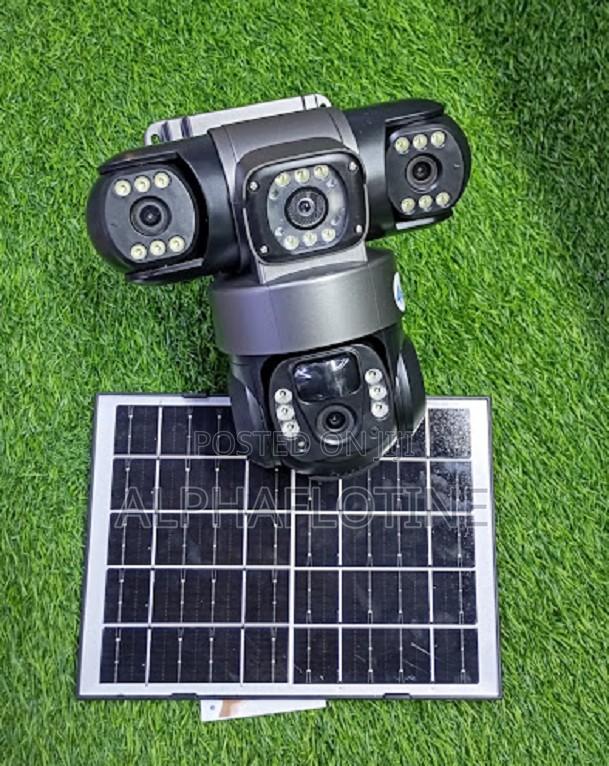Tripple Monitor $ Tripple View PTZ Wifi Enabled Solar CCTV Security