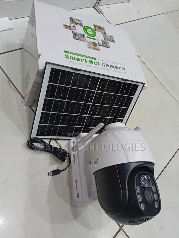 V380 Single Lens 4g Simcard Wireless Solar PTZ Camera