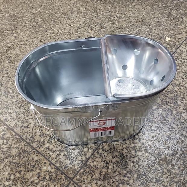 Metallic Mop Bucket / Stainless Steel Mop Bucket