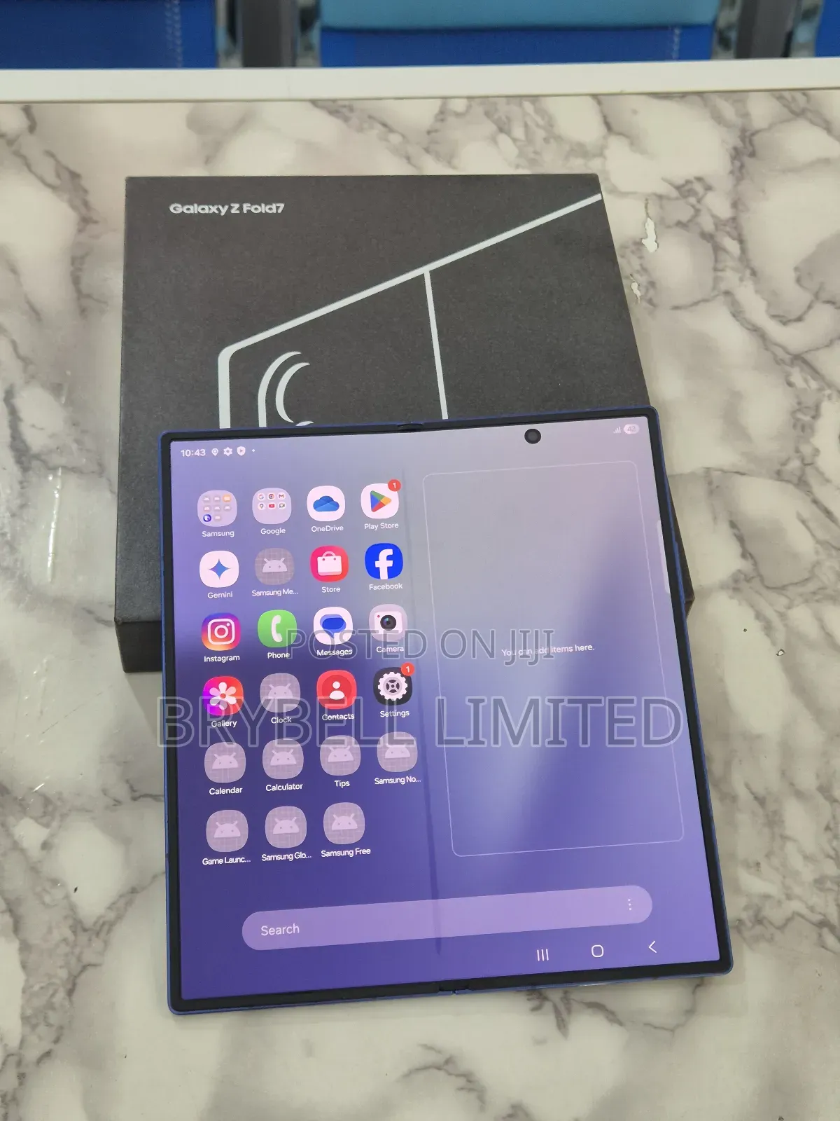 Samsung Galaxy Z Fold7 256 GB Blue