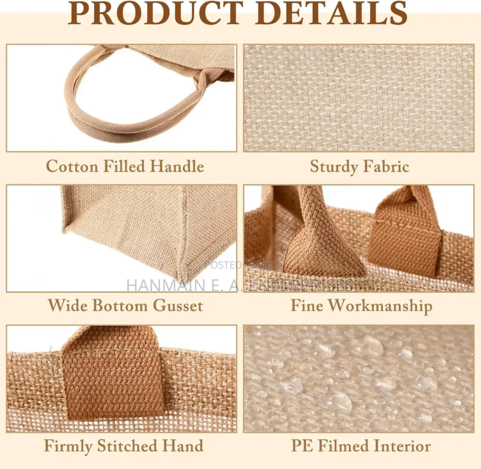 Jute Carrier Bag