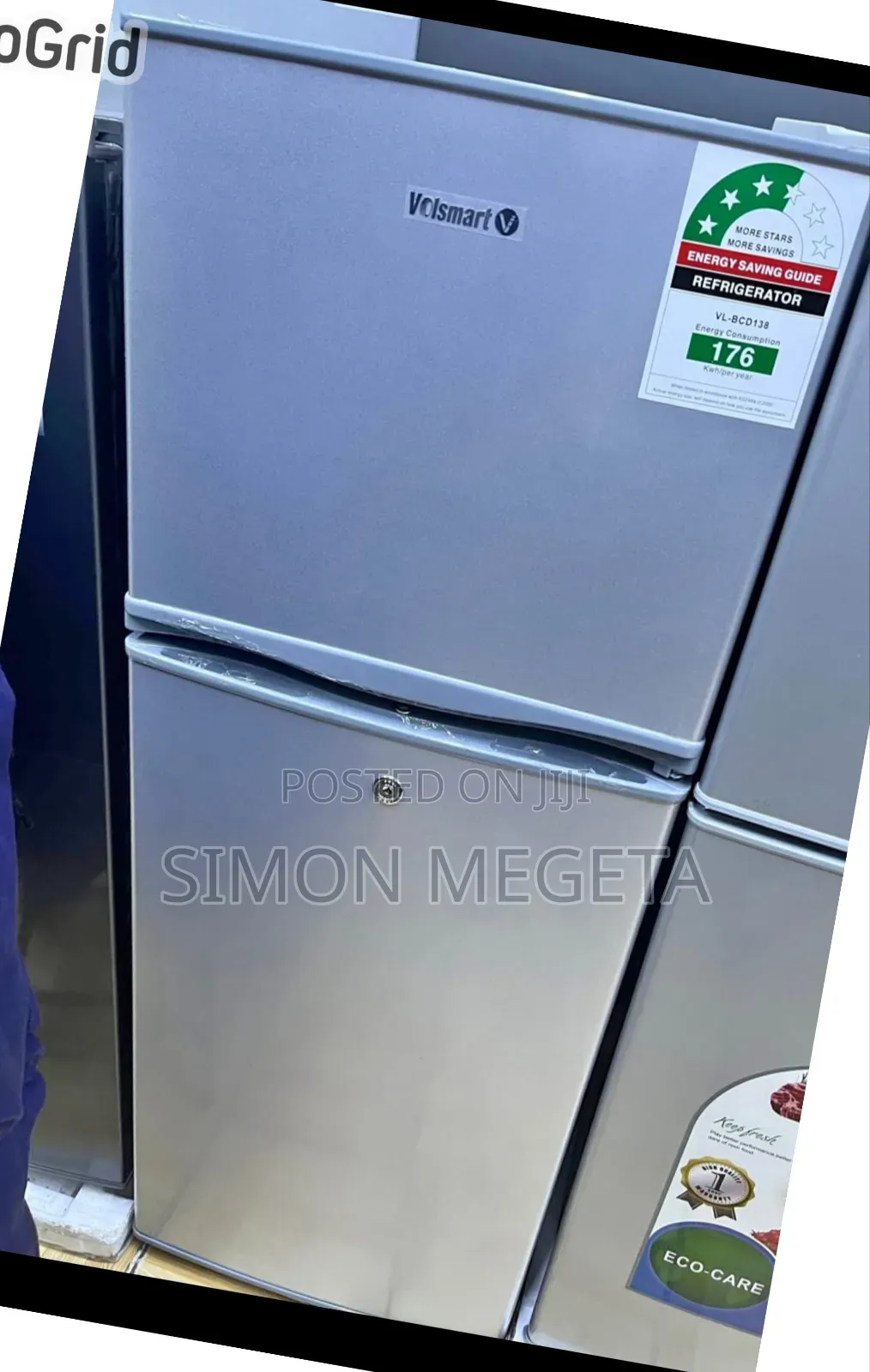 New Volsmart 138 Litres Fridge Available