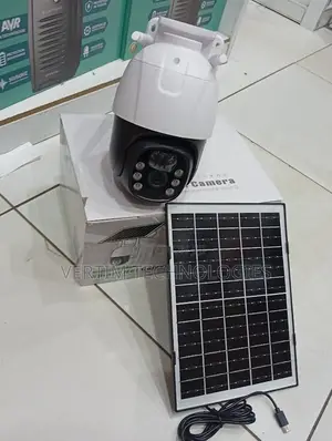 4g V380 Single Lens Solar Camera With Simcard Slot