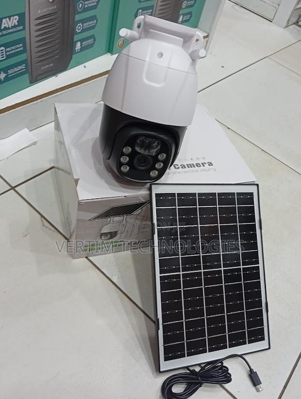 4g V380 Single Lens Solar Camera With Simcard Slot