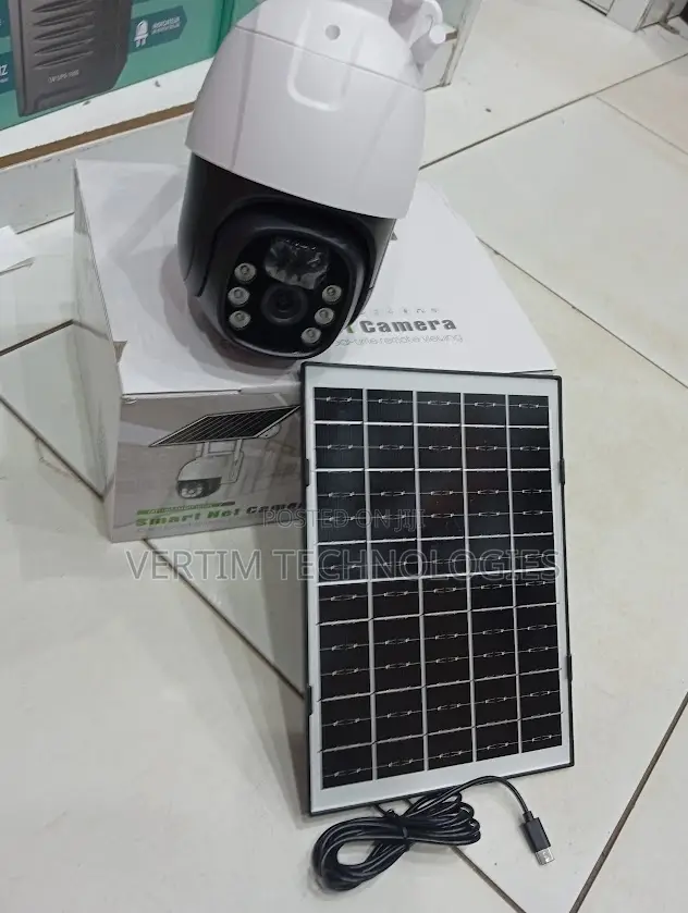 V380 Single Lens Solar Powered CCTV Camera 4g Dust/Waterproof Camera