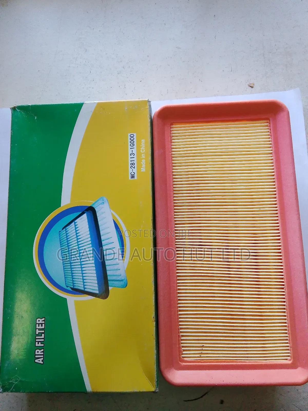 Air Filter Kia Rio 2005 (Micota Brand)