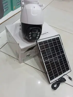 New 4g V380 Single Lens Solar Camera With Simcard Slot