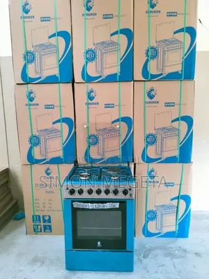 60*65 Euroken 3+1 Standing Cooker With Electric Double Heater