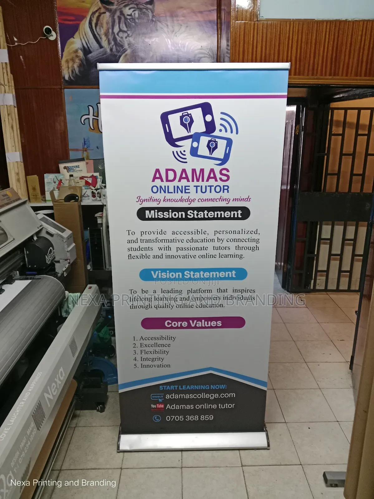 New Aluminium Broadbase Roll-up Banner