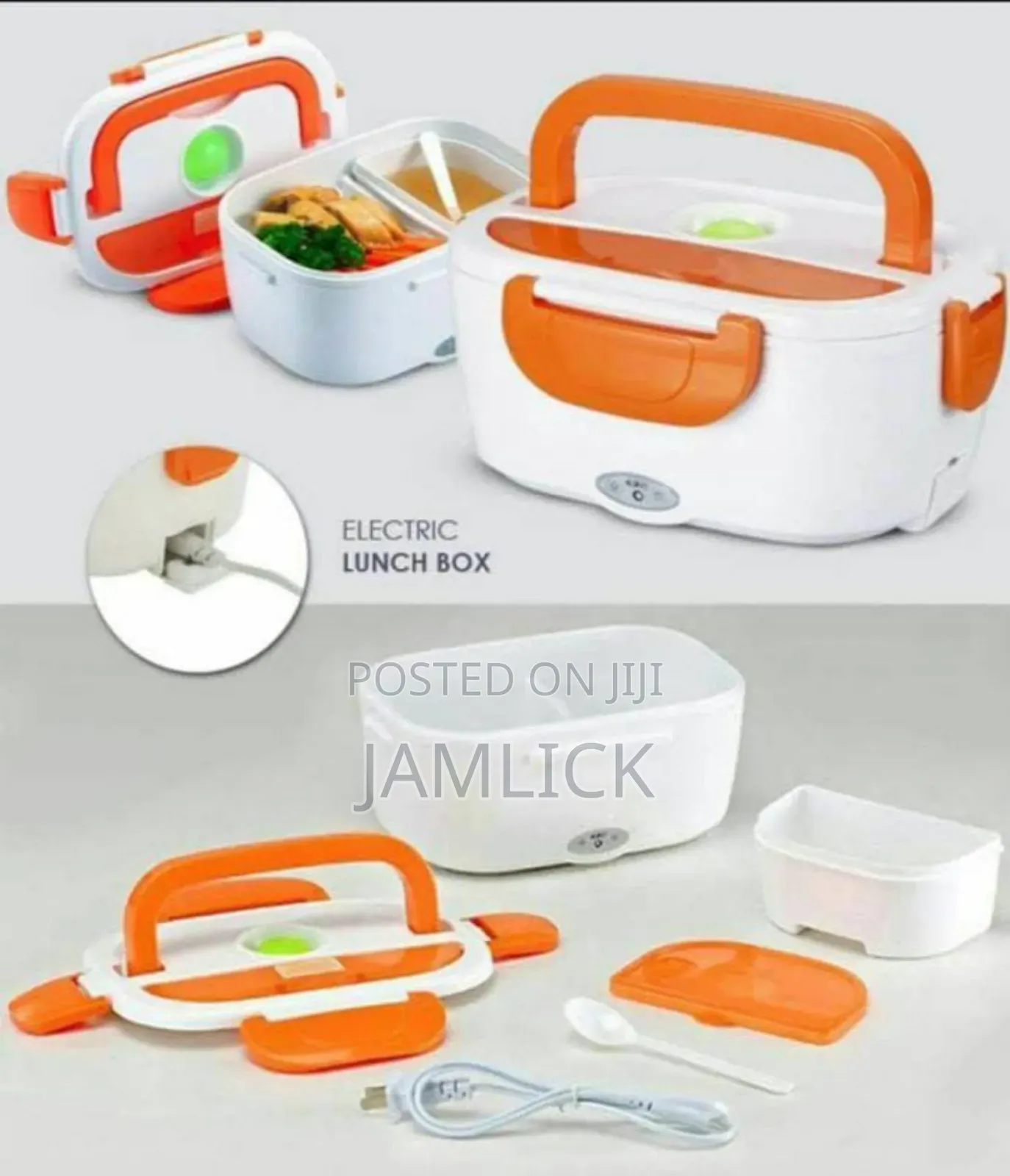 Electric Lunch Box – Plastic Insert - Js