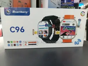 C96 Smartwatch With Camera 5g Simcard Network Support.