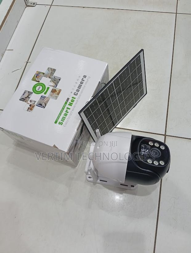 4g V380 Single Lens Solar Camera With 2 Way Audio