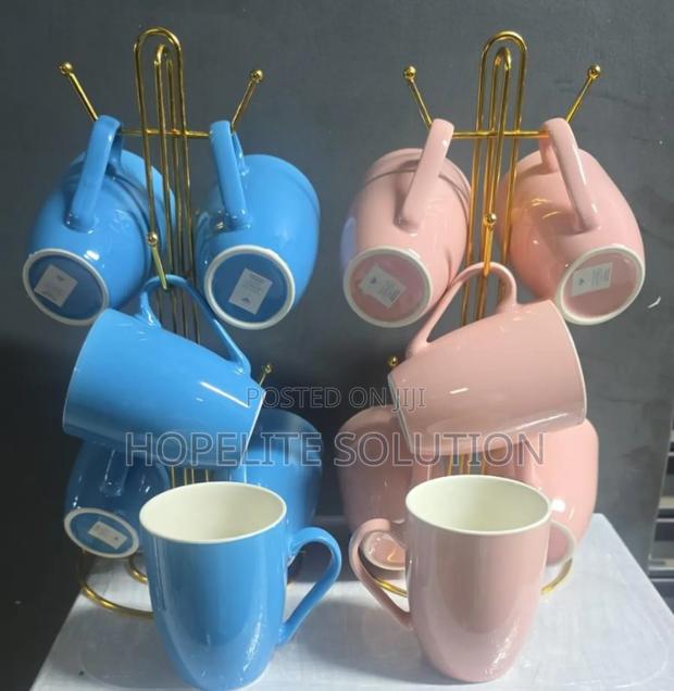 6 PCS Mug Plain Colour - main view