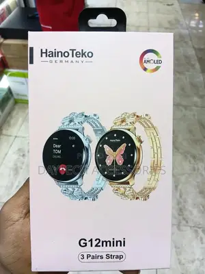 Haino Teko Germany G12 Mini Smart Watch for Women Gold
