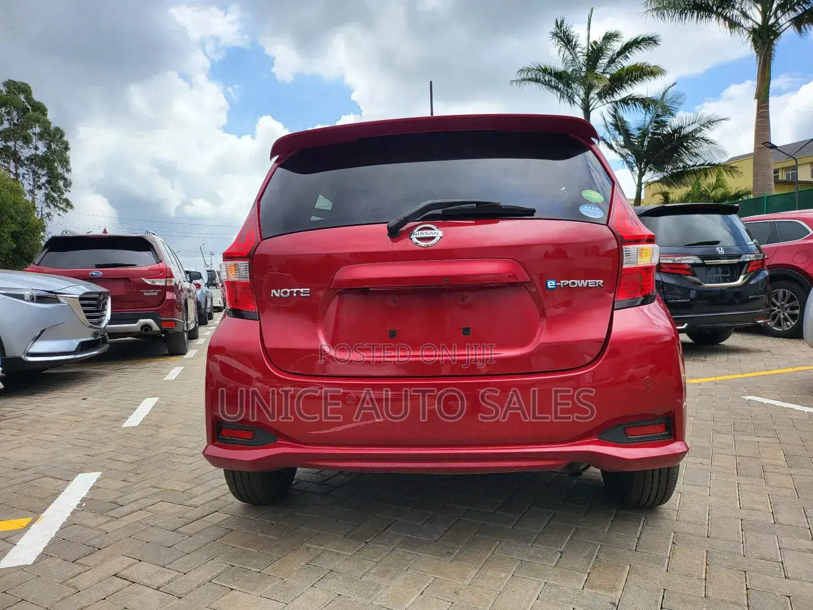 Nissan Note 1.2 Hybrid 2018 Red