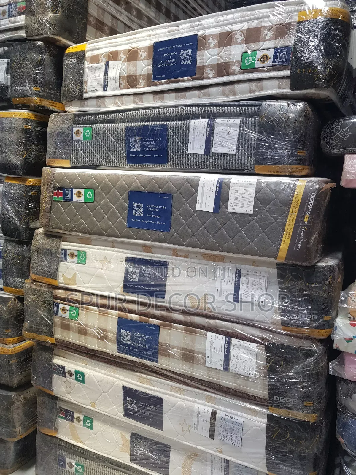 5×6 Durapoa Spring Mattress 10 Inch Thick