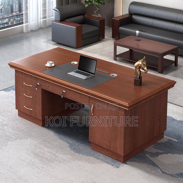 Office Desk : 1.4 Meters Executive Office Table - thumbnail 3