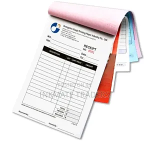Receipt Book A5 Size 100 Pages