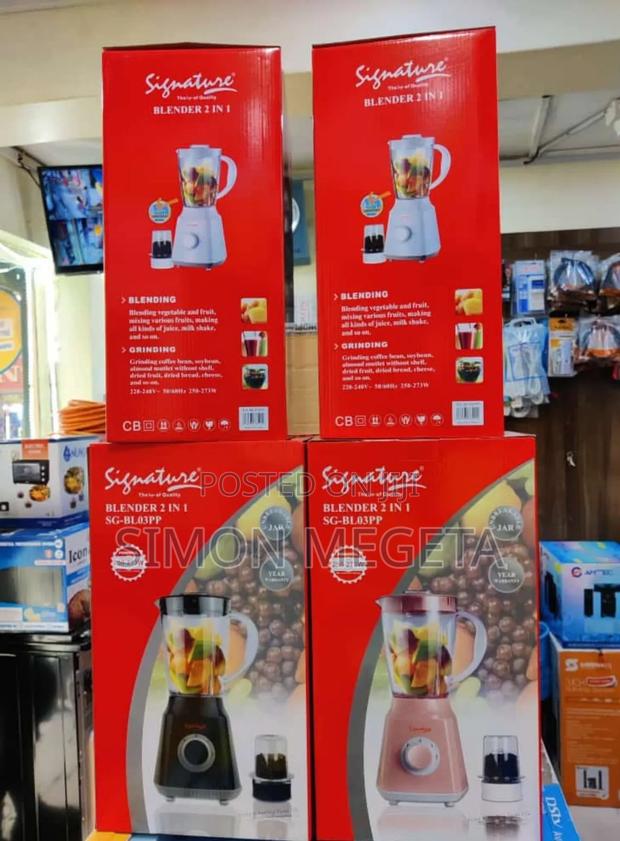 *Signature Blender 2in1