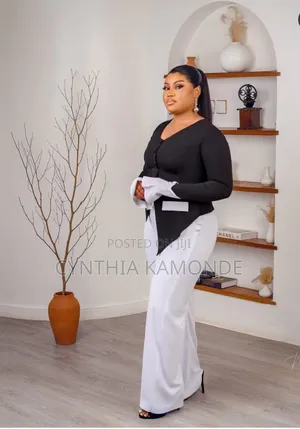 Pant Suit With Wide Cuffs