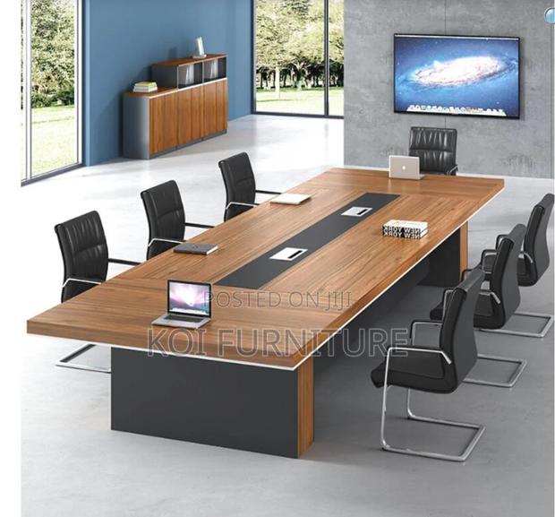 Office Table : 2.4m Custom Limited Edition Boardroom Table - thumbnail 5