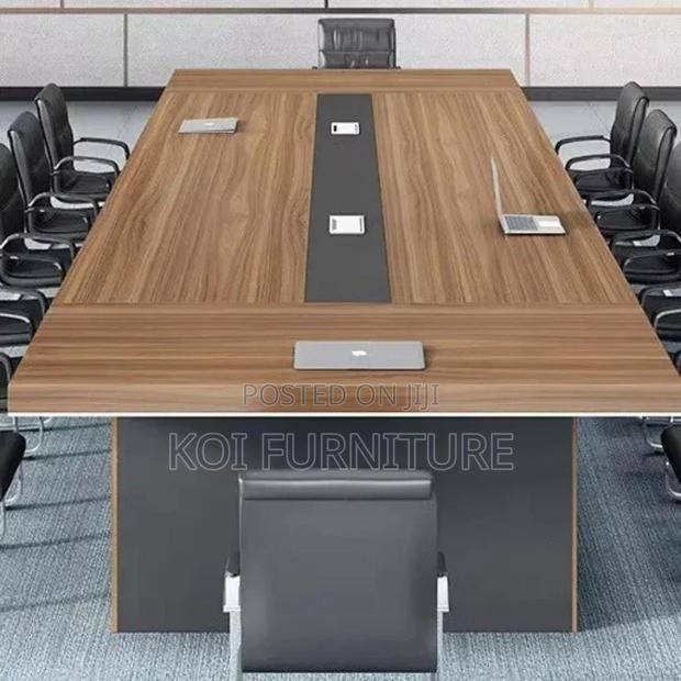 Office Table : 2.4m Custom Limited Edition Boardroom Table - thumbnail 6