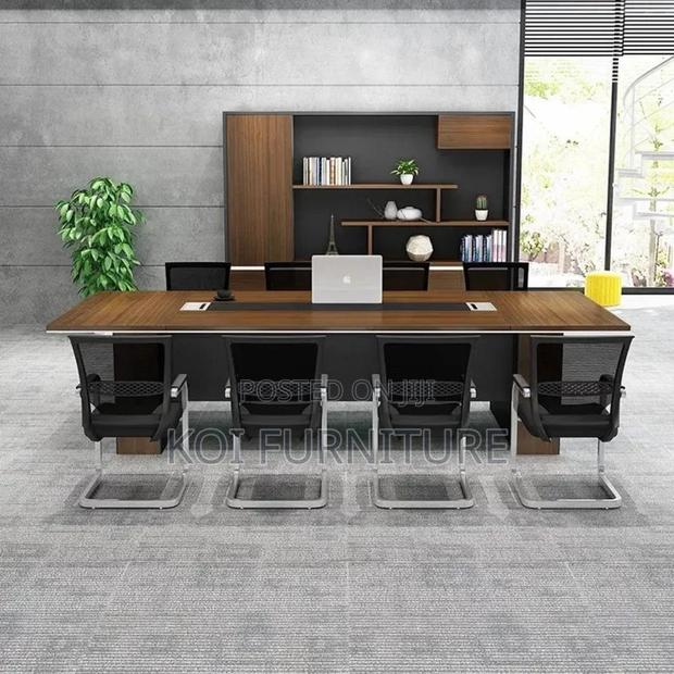 Office Table : 2.4m Custom Limited Edition Boardroom Table - thumbnail 7