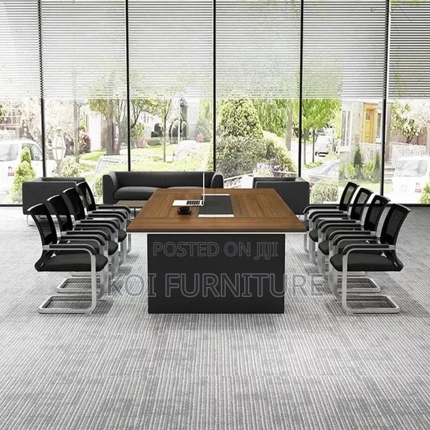 Office Table : 2.4m Custom Limited Edition Boardroom Table - thumbnail 9