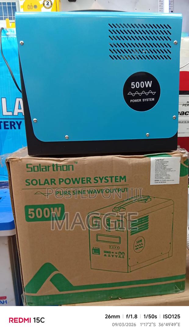 Solar Power System - main view