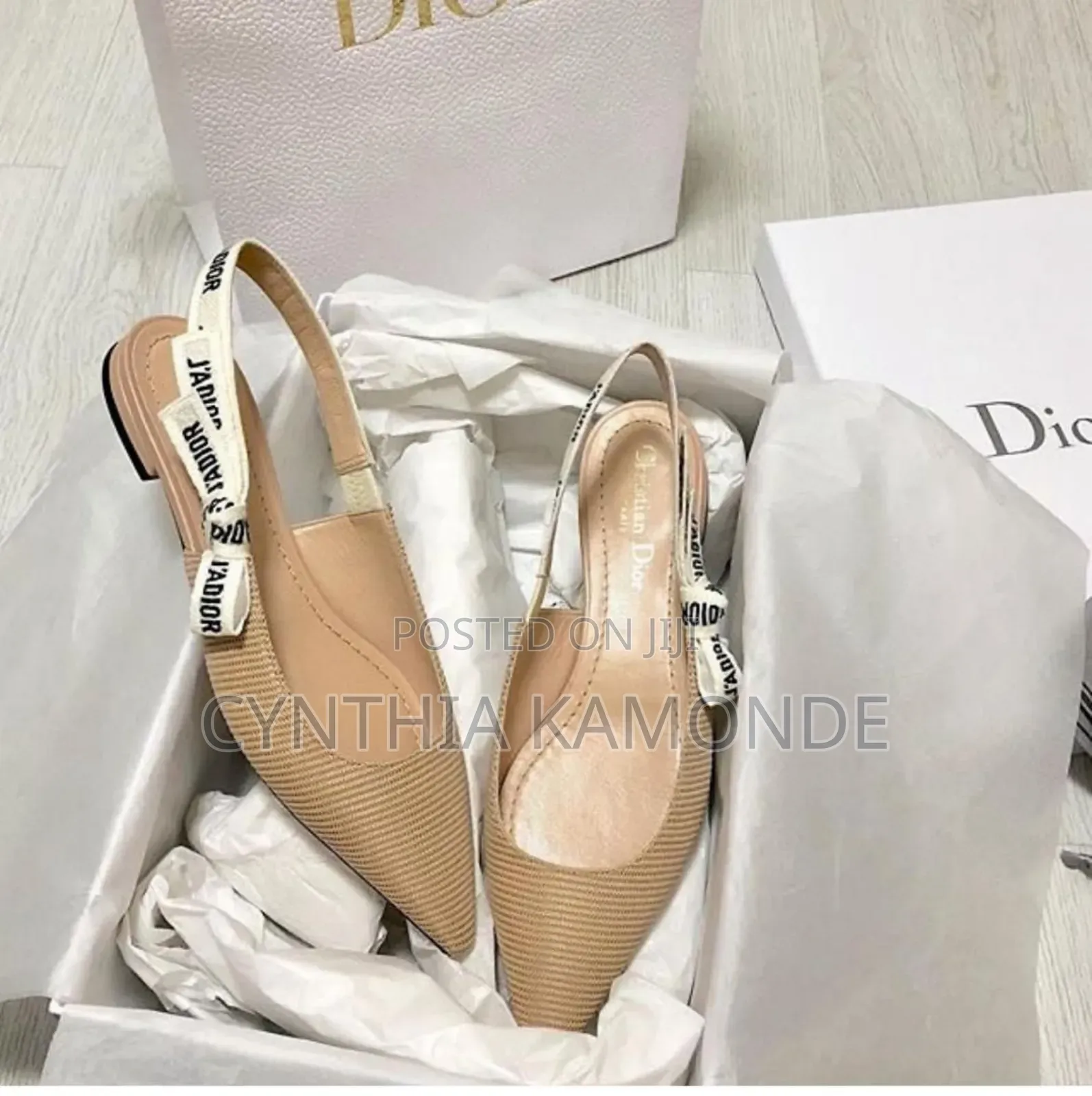 J’Adior Slingback Flats