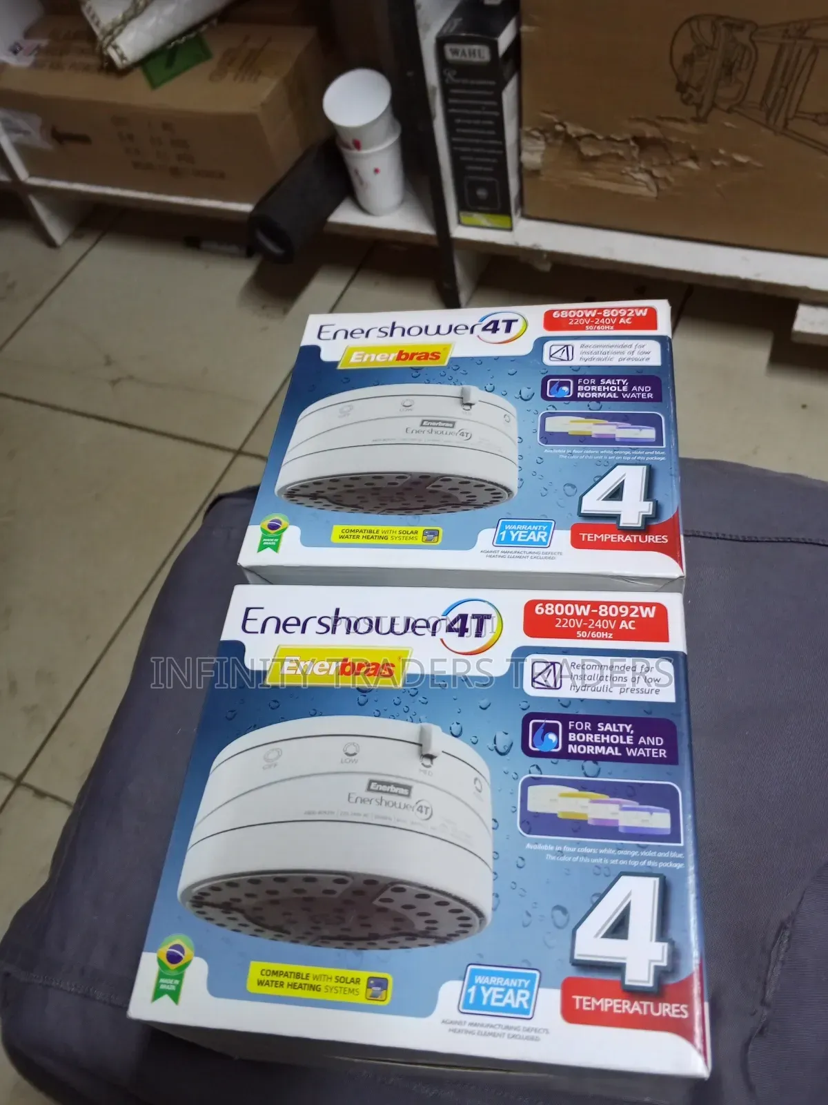 Enershower 4t Instant Shower Head .