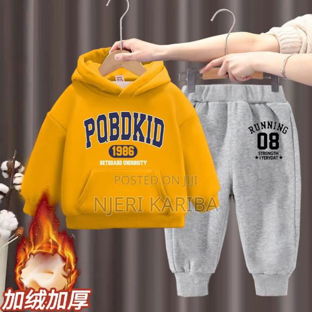 Kids Warm Track Suits - thumbnail 2