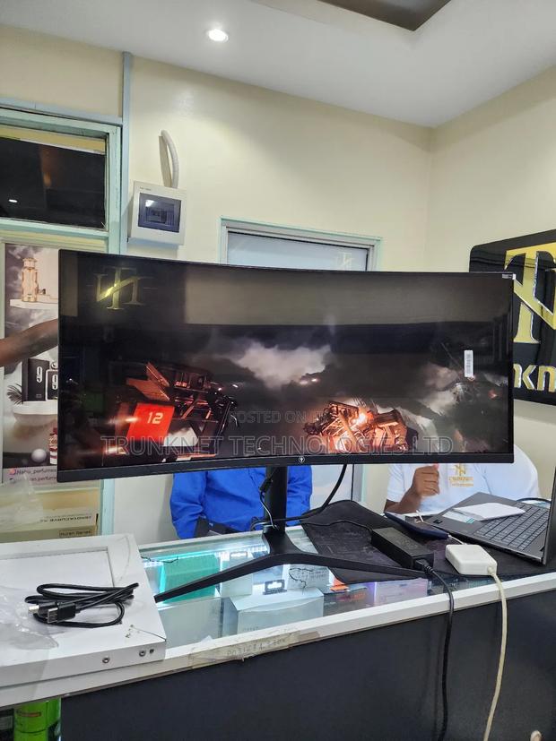 Js Nova Auren Series 34′′ Curved Ultra-Wide Monitor – 3440×1440 Uwqhd - thumbnail 3