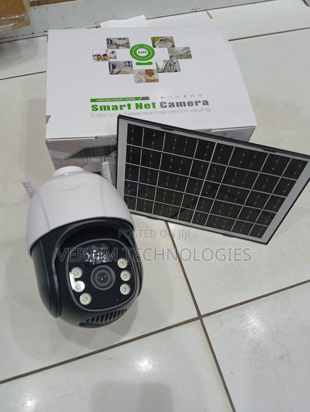 Single Lens Solar PTZ Camera With Automatic Motion Tracking - main view