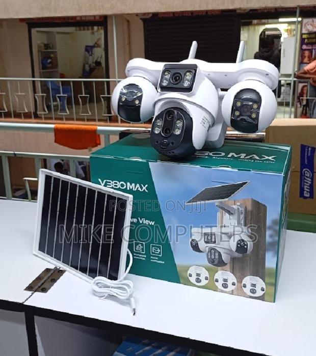 Smart Home Security 12mp 4g PTZ Rotating 4 Lens - main view