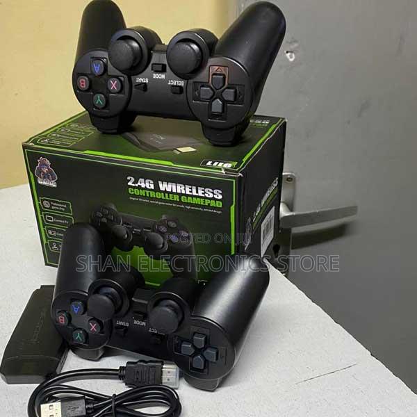 64g 10000+ Game Video Game Consoles + 2× Wireless Gamepad - thumbnail 3
