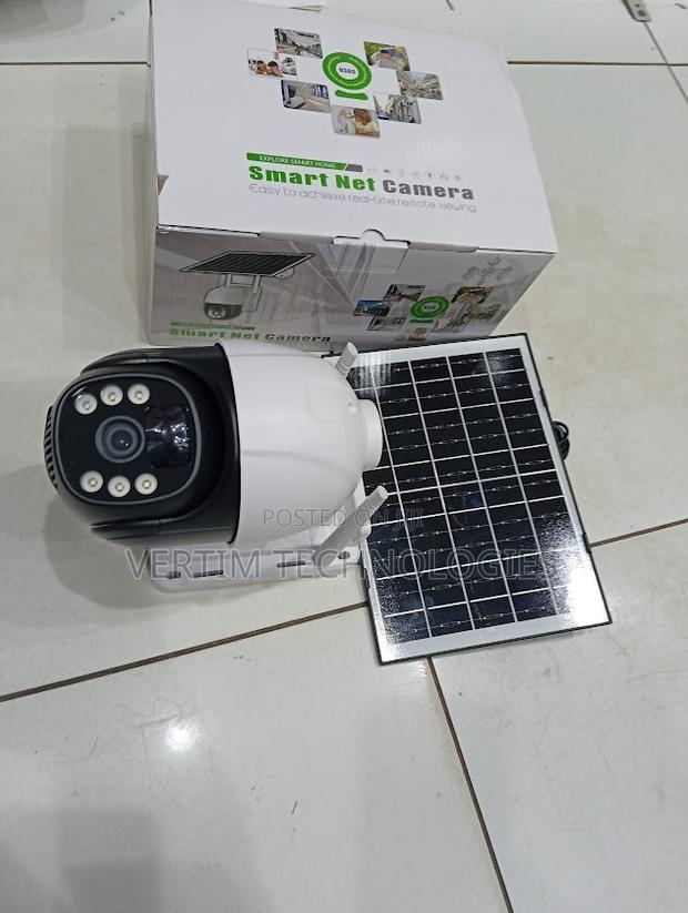 Single Lens Solar Powered 4g Outdoor CCTV Camera - main view