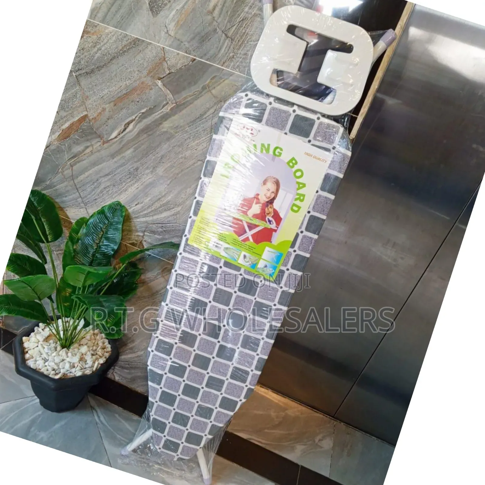Imported Metallic Ironing Board – Durable, Multi‐Color Options