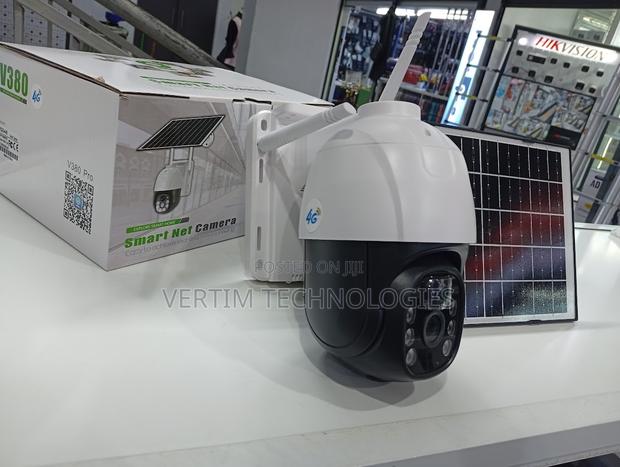 Single Lens 4g Solar PTZ Camera Standalone 360 4g Lte