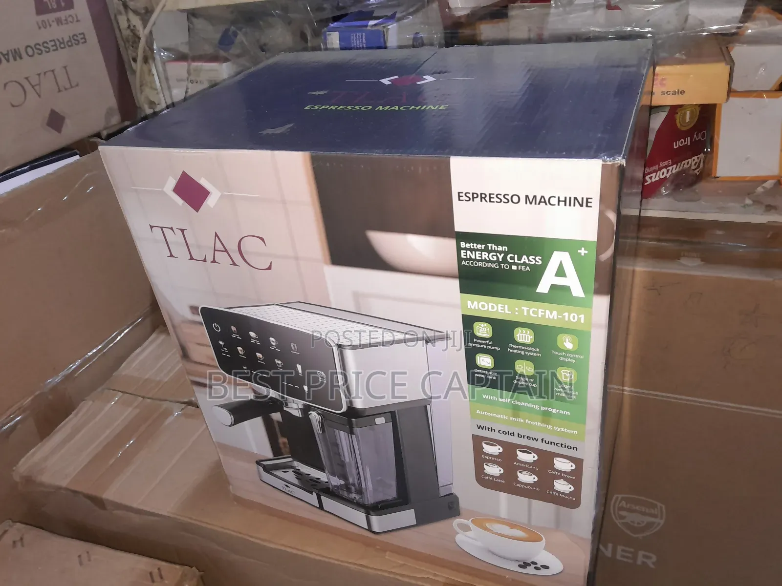 Tlac Espresso Coffee Machine TCFM 101