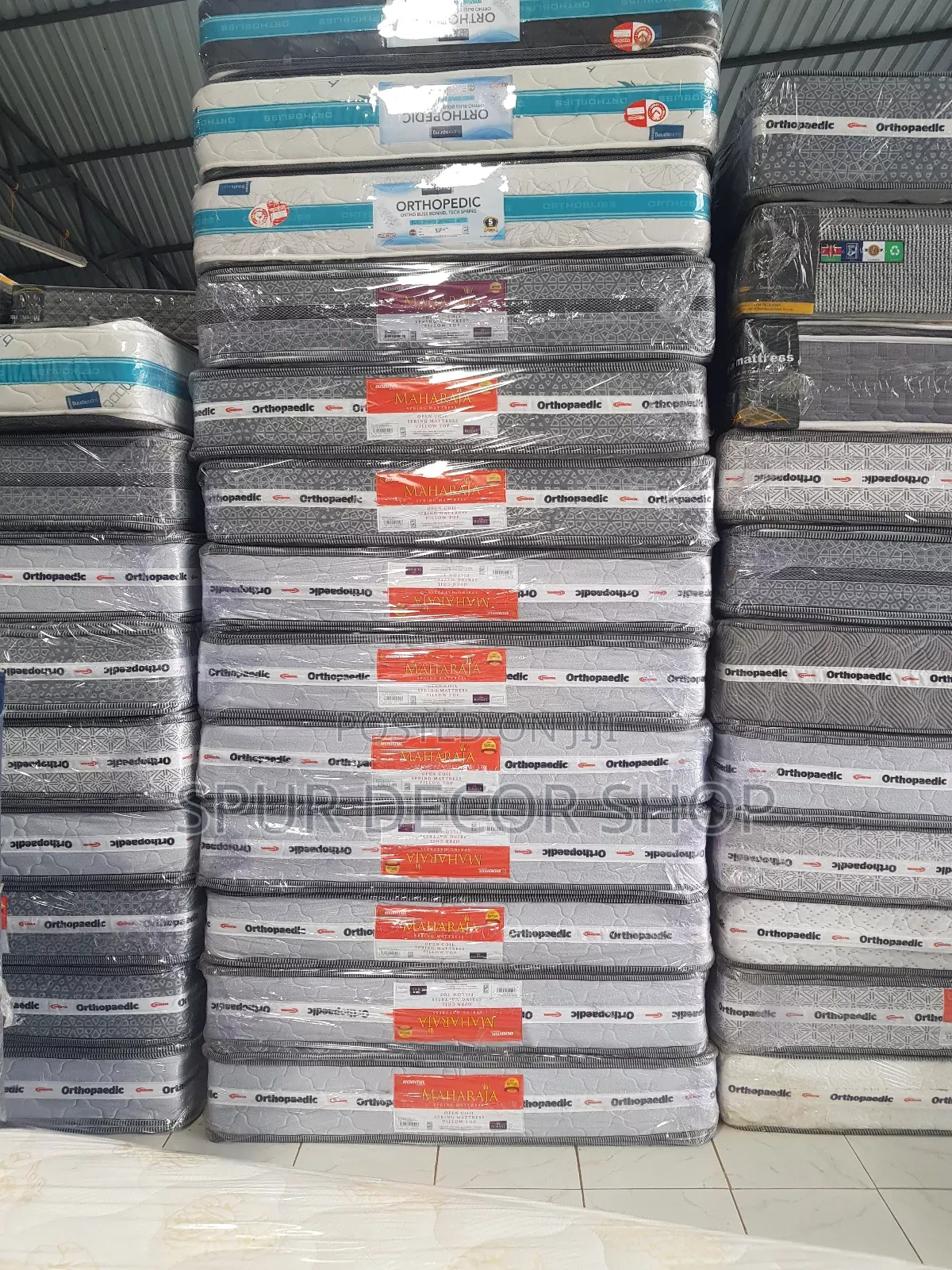 Maharaja 6×6 12"Spring Mattress