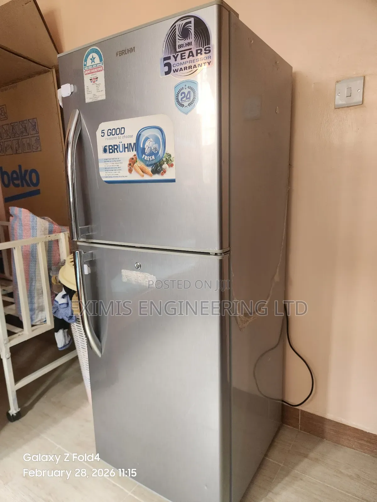 Bruhm 2 Door 215l Still New