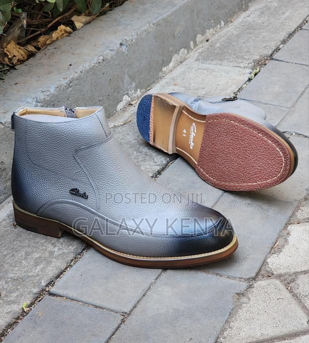 Cr/Clarks Leather Boots