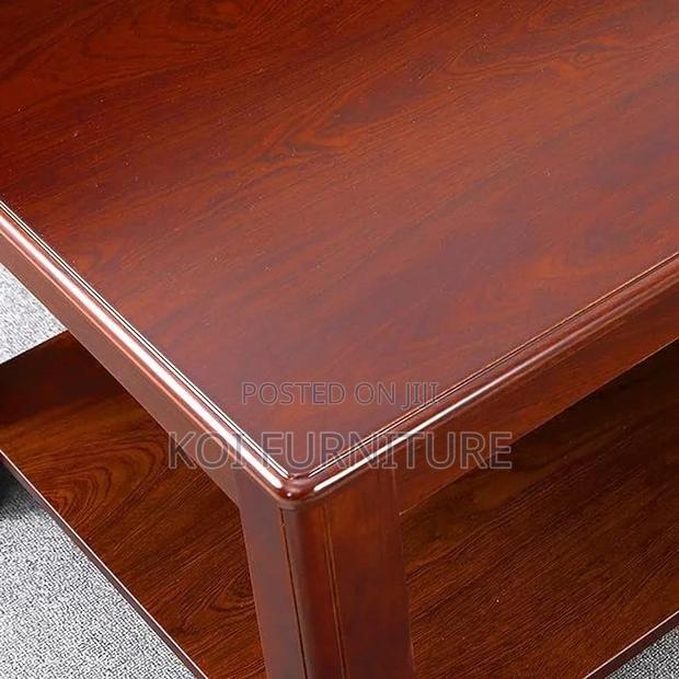 Office Stool : Square Mahogany Coffee Stool - thumbnail 3