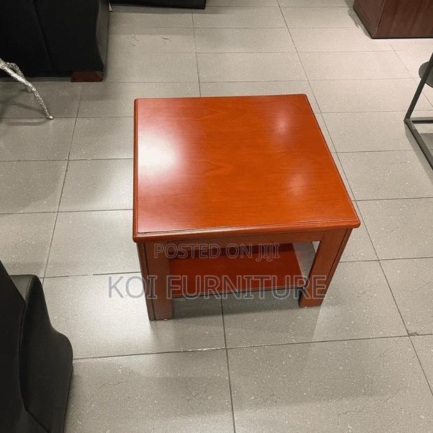 Office Stool : Square Mahogany Coffee Stool - thumbnail 4