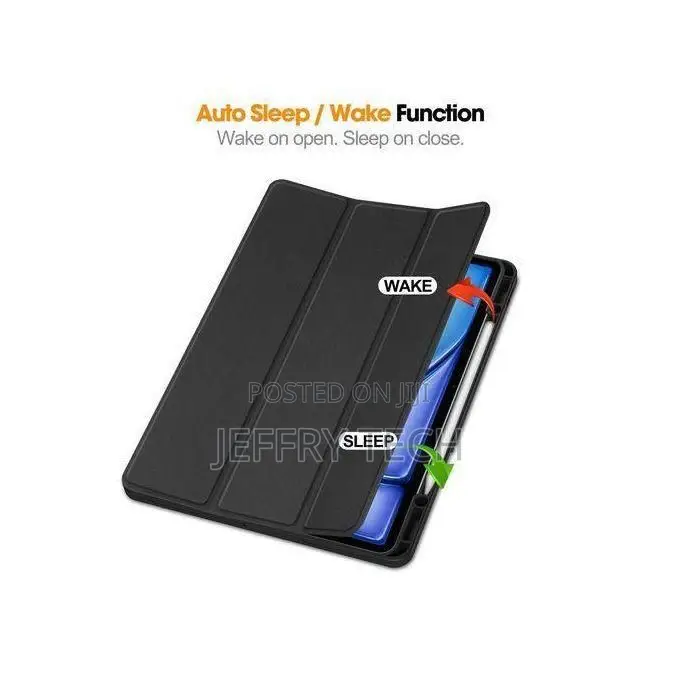 Itel Vista Tab 10 Mini Premium Flip Case Cover, Smart Wake Sleep Full