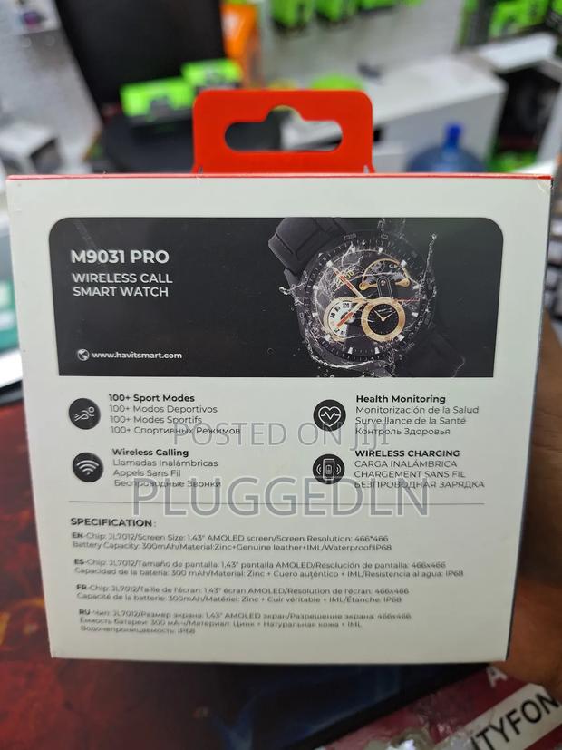 Havit M9031 Pro *Amoled Wireless Call Smart Watch - thumbnail 2