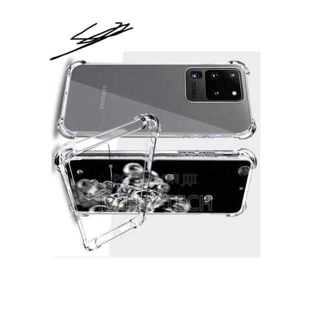 Samsung Galaxy S20 Ultra Flexible Clear Transparent Soft Tpu Back Case - thumbnail 2